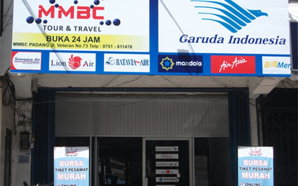 Counter MMBC Travel Padang